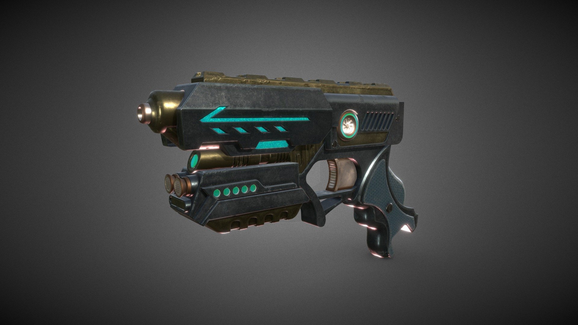 Gun 0088 - Buy Royalty Free 3D model by alixor22 [2047043] - Sketchfab ...