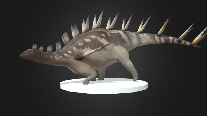 Kentrosaurus-figure 3D Model