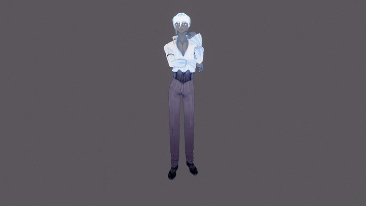 The Warlock 3D Model
