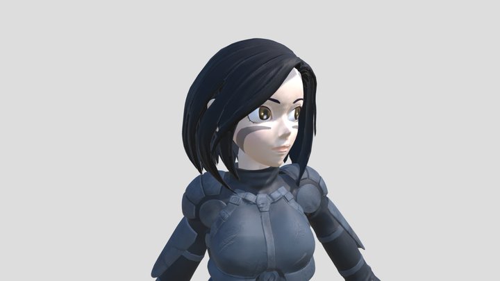 銃夢ガリィ (GUNNM ALITA) Battle Angel - 3D model by Nekyia
