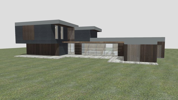 Lamekatusega 3D Model