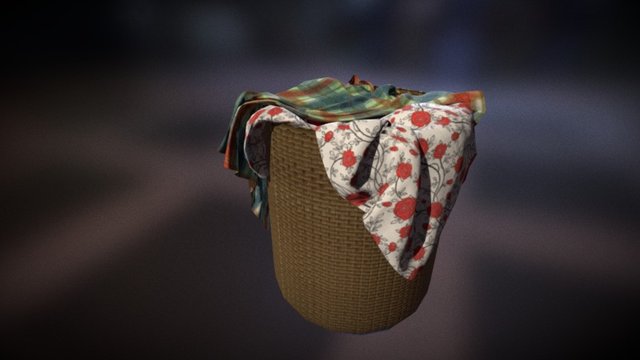 laundry basket 3D Model