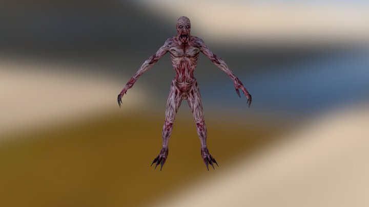 Ghoul 3D Model