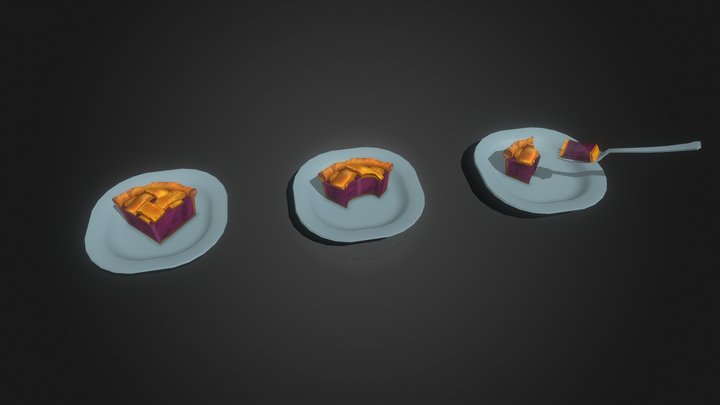 Huckleberry Pie for Eco: Global Survival 3D Model