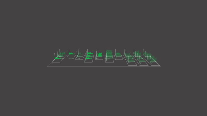 Nomalized Raw 2D Sensor Data, FBX 3D Model