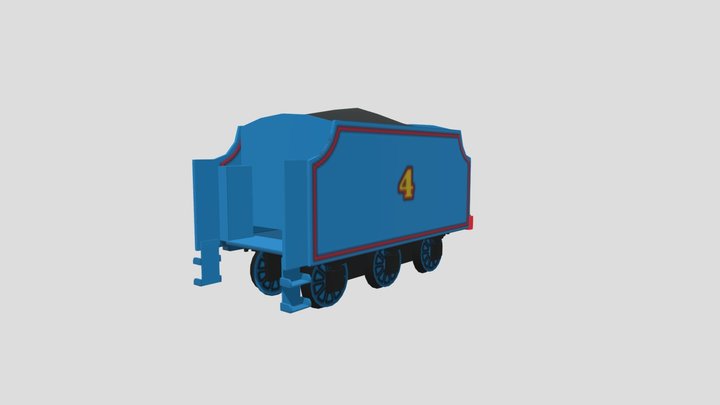 Gordon's Tender (Let's Build a Railway) – Gratis 3D-model STL