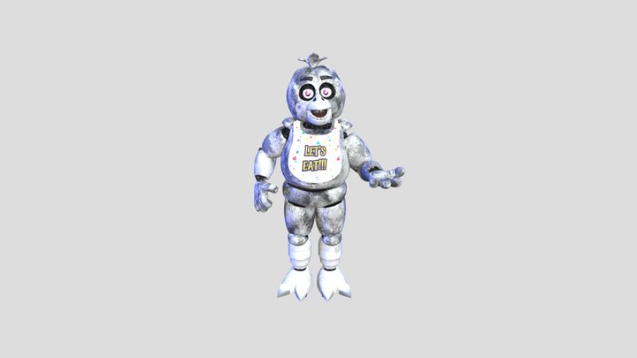 Classic Chica V5 3D Model