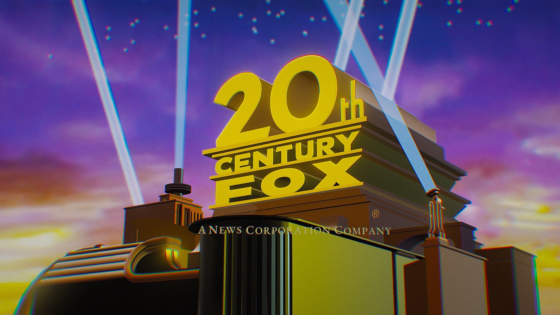 20th Century Fox 2008 Enhanced Logo Remake - 3D model by ...