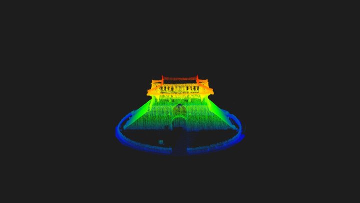 Hongju Castle East Gate (Joyang Gate) 3D Model