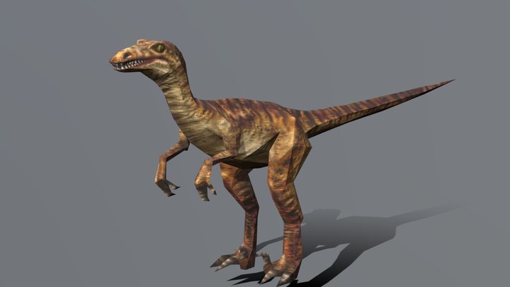 Carnivores Velociraptor – Free 3D Model STL