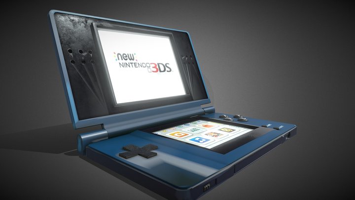 Nintendo 3DS 3D Model