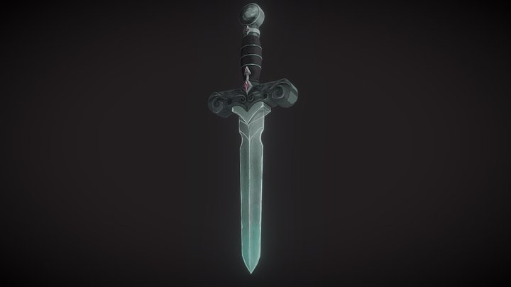 Student work Epic Sword 3D Model