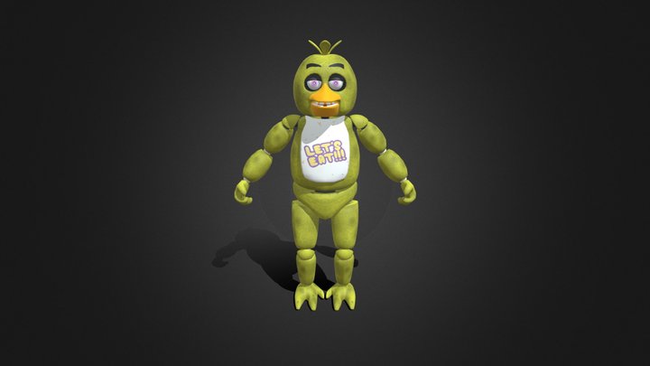 Chica the Chicken 3D Model