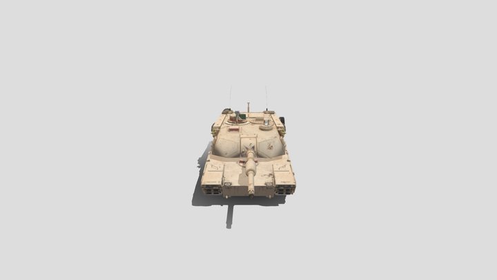 Military Tank ( Highly Detailed Model ) 3D Model