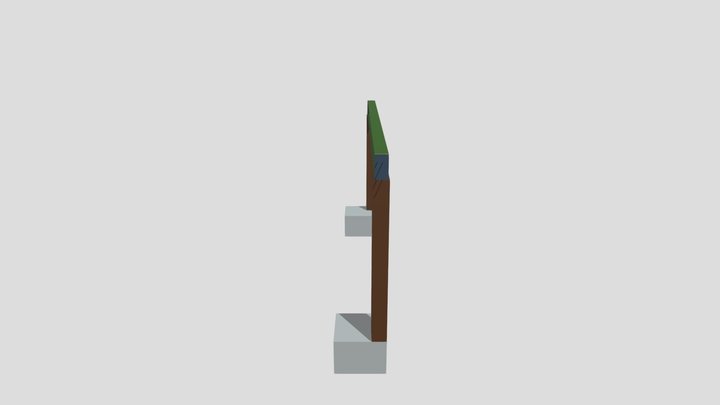 ESTRUTURA GARAGEM R00 3D Model