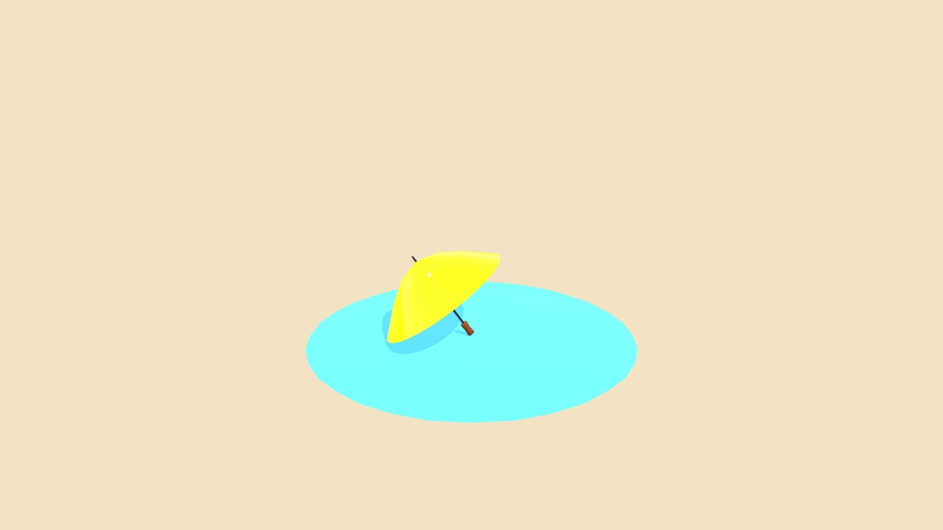 3D Sketchbook 6- Umbrella