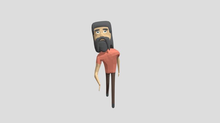 Character 1 Export 3D Model
