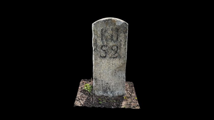 Milestone Brig - Furkapass km 52 – Modelo 3D gratuito STL