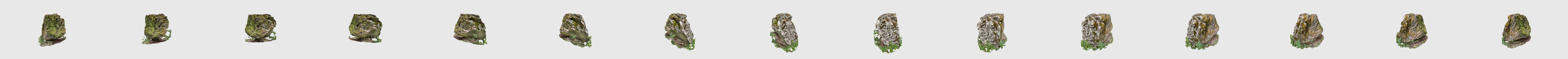 The rock 3D Model