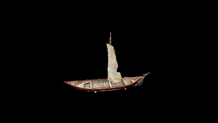 York Boat (Scale Model) 3D Model