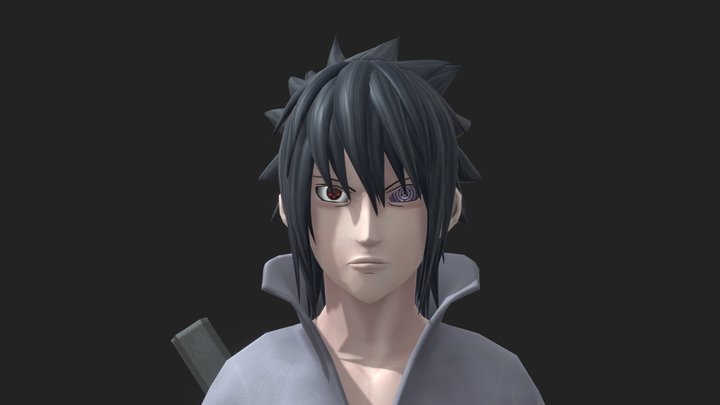 Sasuke Uchiha 3D Model
