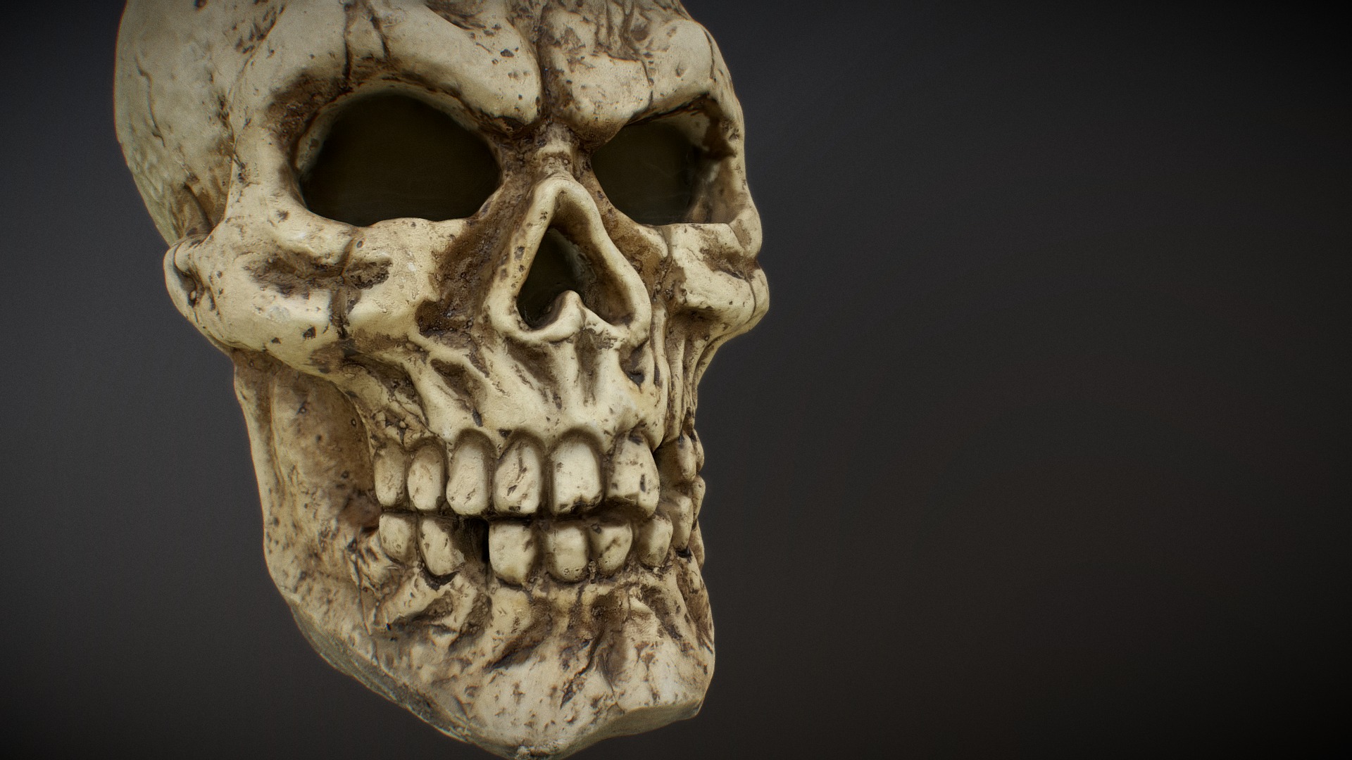 RAW 3D Skull - Photoscan