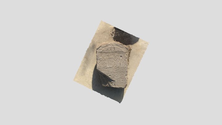a bilingual royal plaque 3D Model