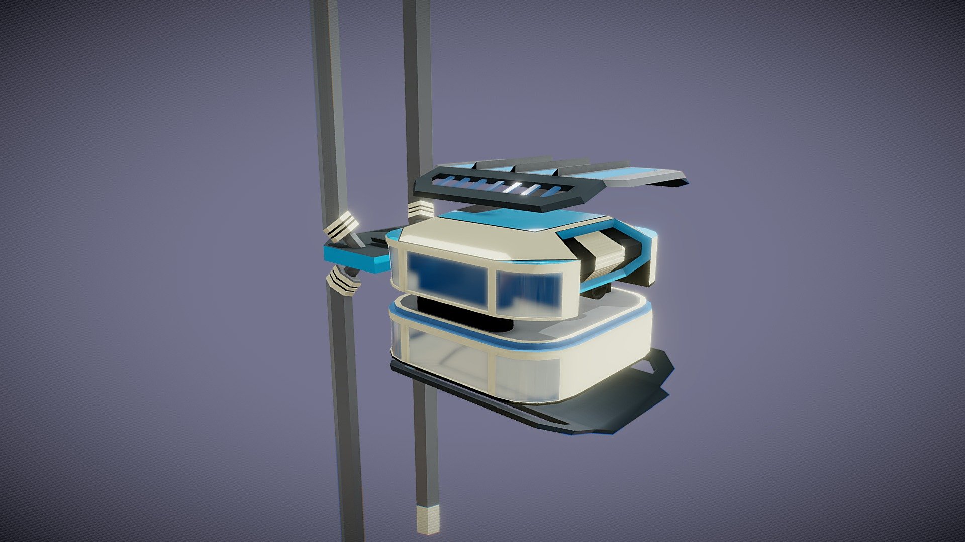 SciFi building_269 - Buy Royalty Free 3D model by TankStorm [20541eb ...