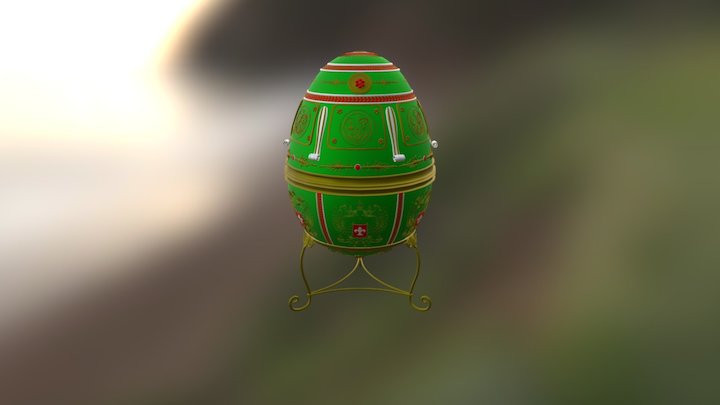 Fabergé Egg 3D Model