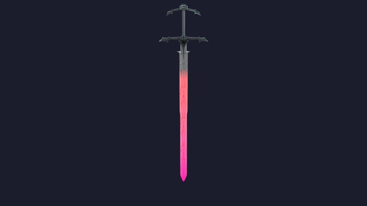 RoseSword 3D Model