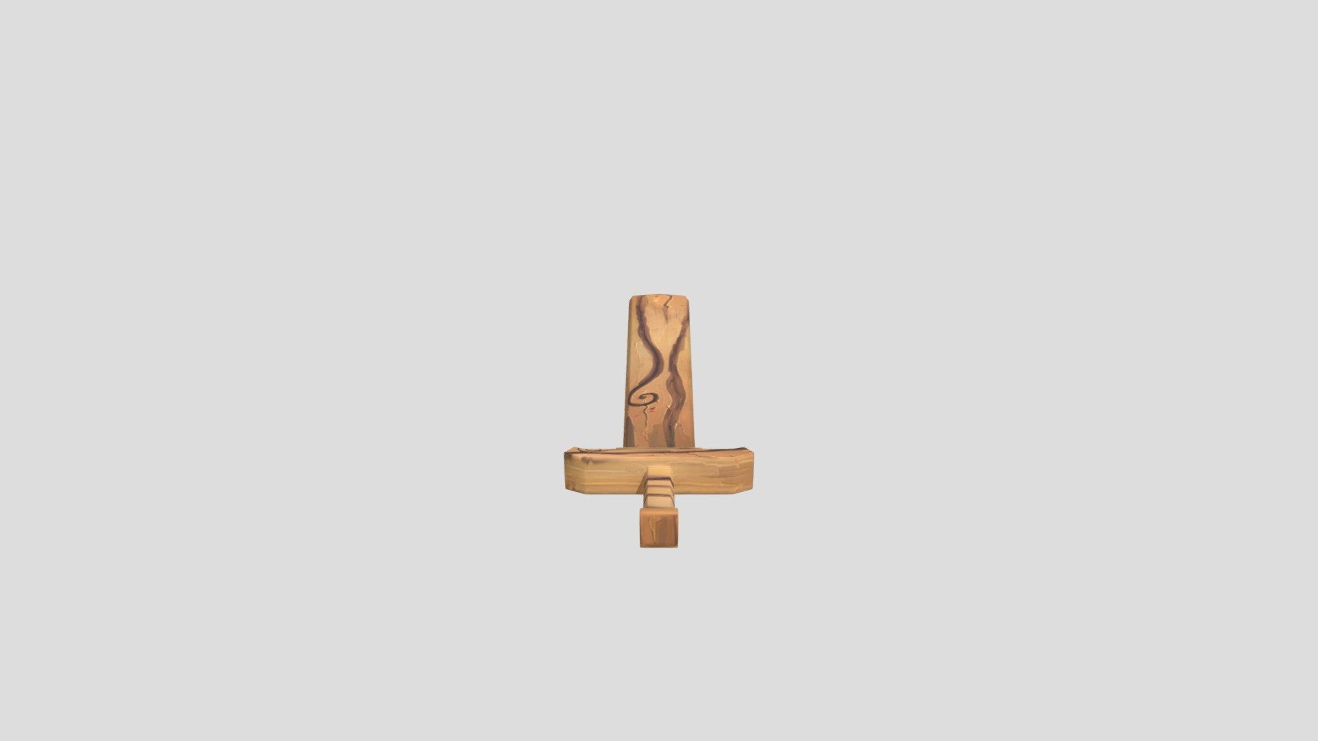 Wooden Sword - Download Free 3D model by Universalsoda [2059354 ...