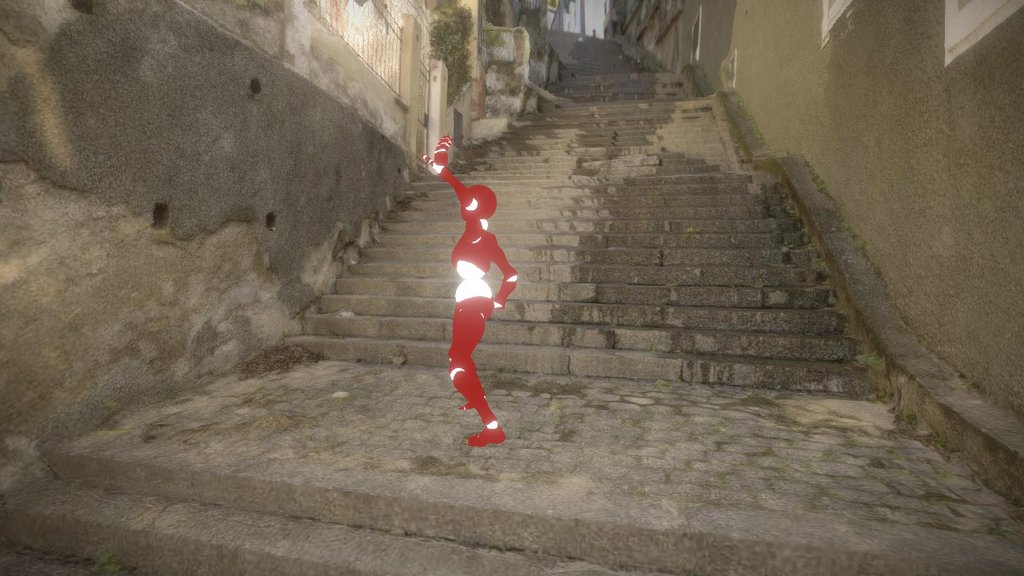 Samba Dancing On The Stairs Download Free 3D Model By Tojek vfx 