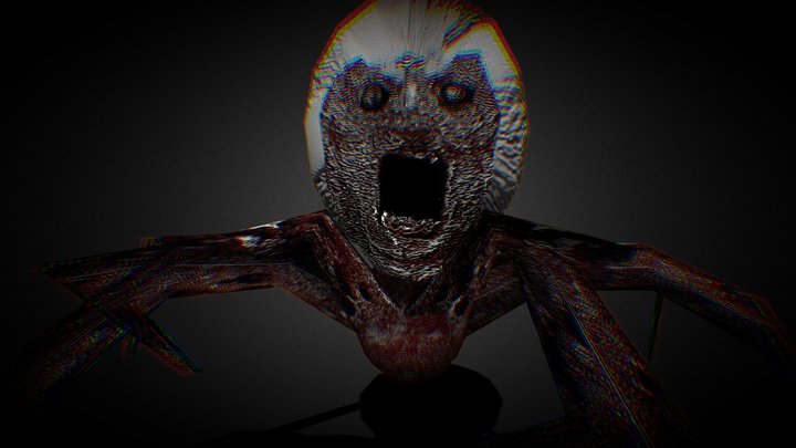 Mom Spider House of Slendrina Nightmare Mode 3D Model