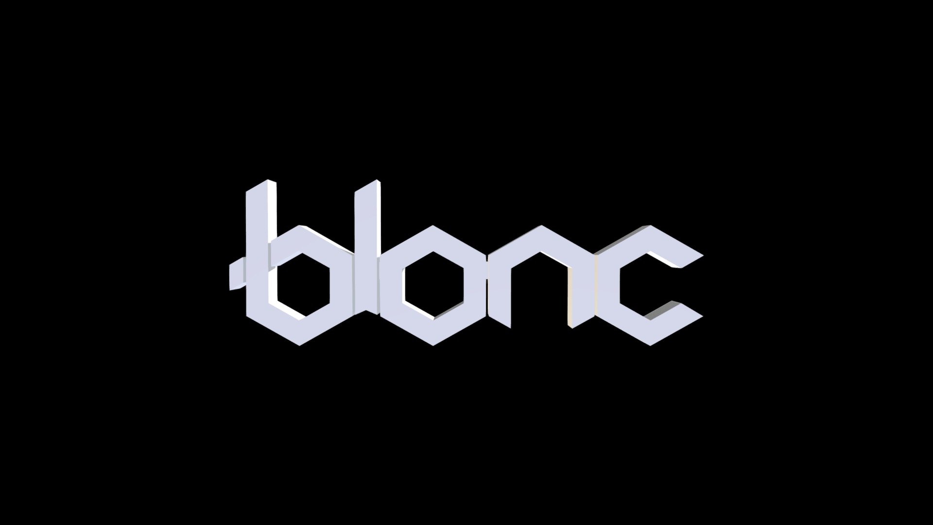 Blonc Logo 3d