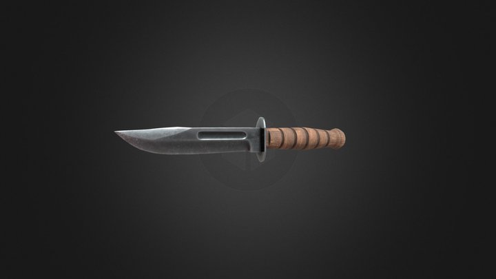 KA-BAR 3D Model