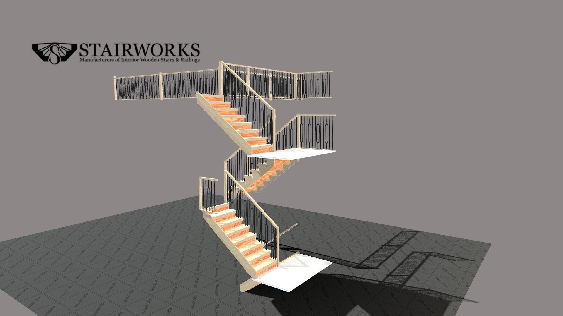 WALLACE_13171 FIRST LINE_STAIR-RAILING_DESIGN_op - 3D model by STW ...