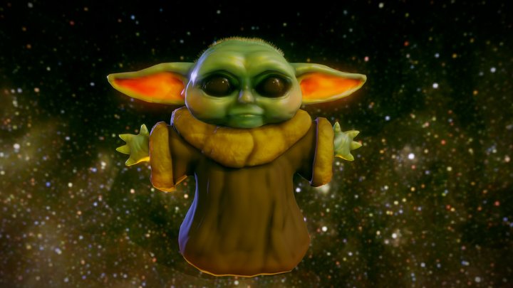 Baby Yoda - Fan Art