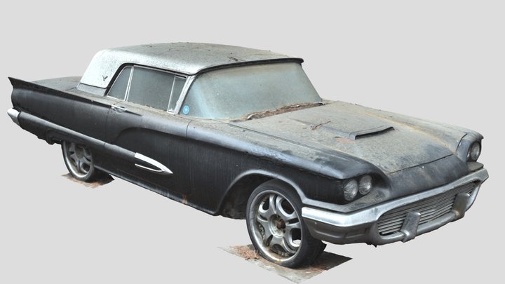 Ford Thunderbird 1959 3D Model