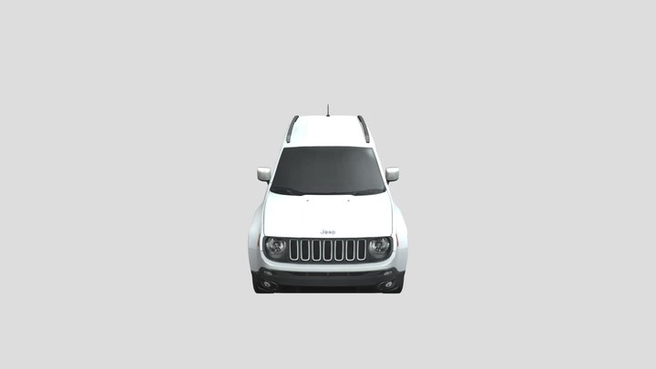 Jeep  Renegade 2016 3D Model