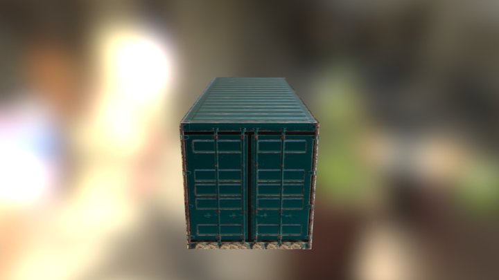 AD3D_Jared-Garrison_SketchFab-Shipping-Container 3D Model