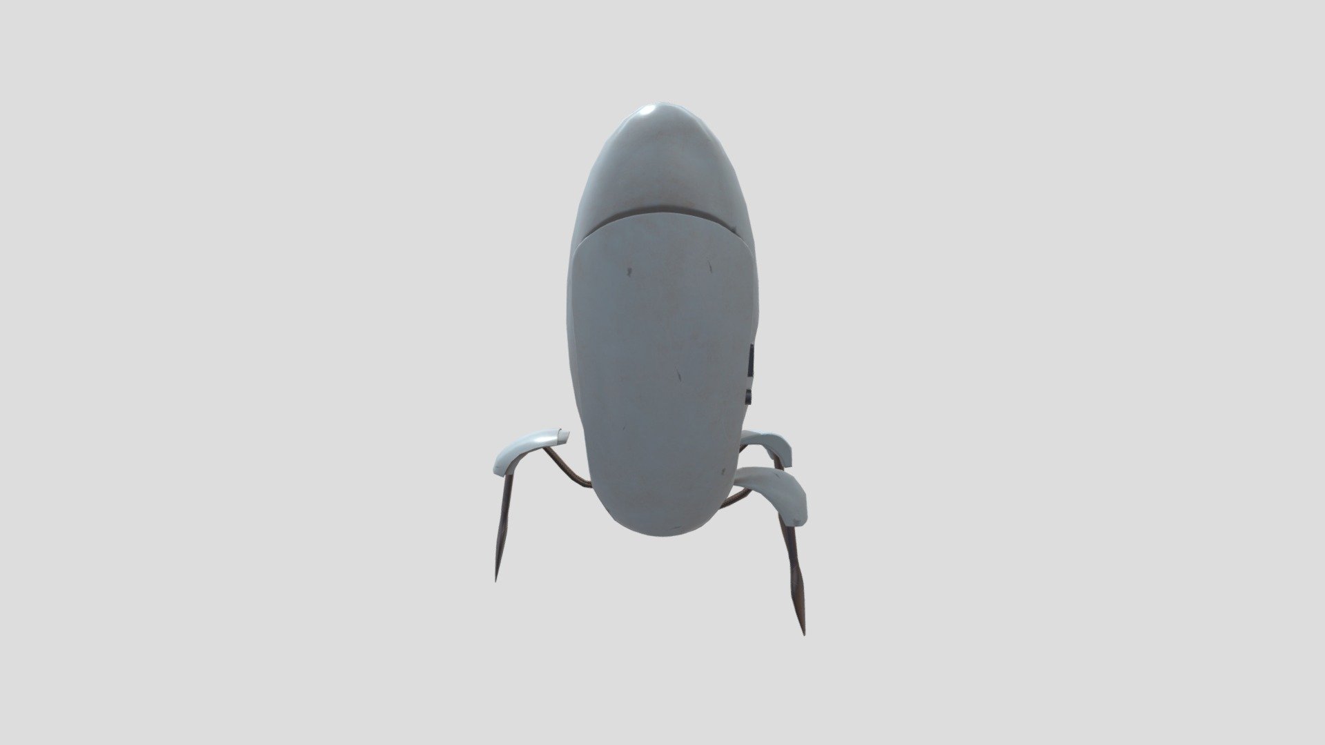 Portal 2 Turret — Sketchfab embed 3D viewer