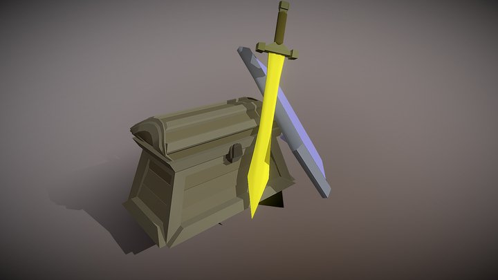 Dungeon Props 3D Model