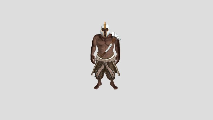 Carlos Defeated 3D Model