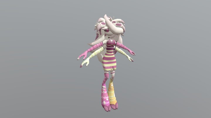 Angel Dust Outfit 4 – Gratis 3D-model STL