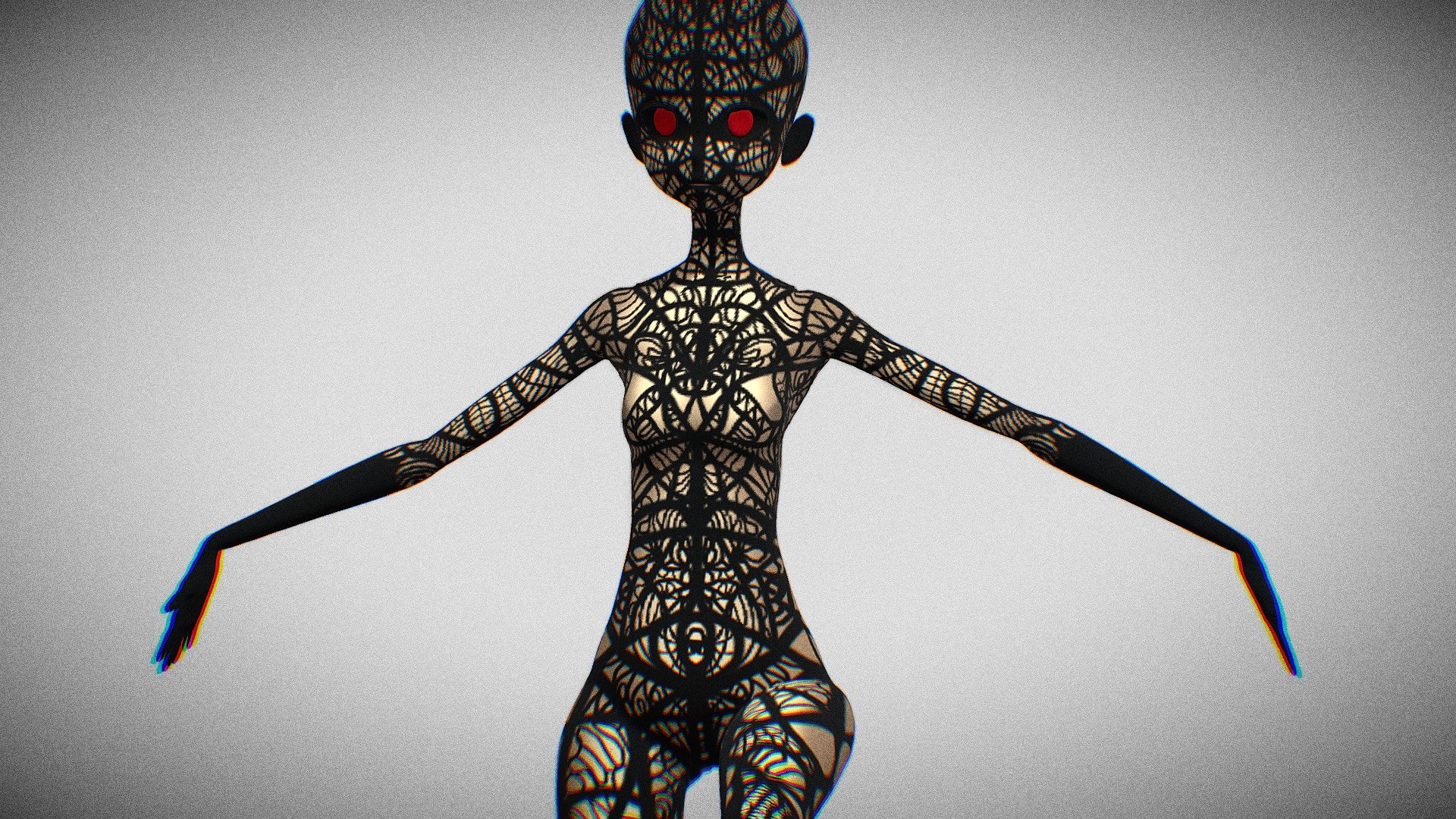 DEMON GIRL - RIGGED
