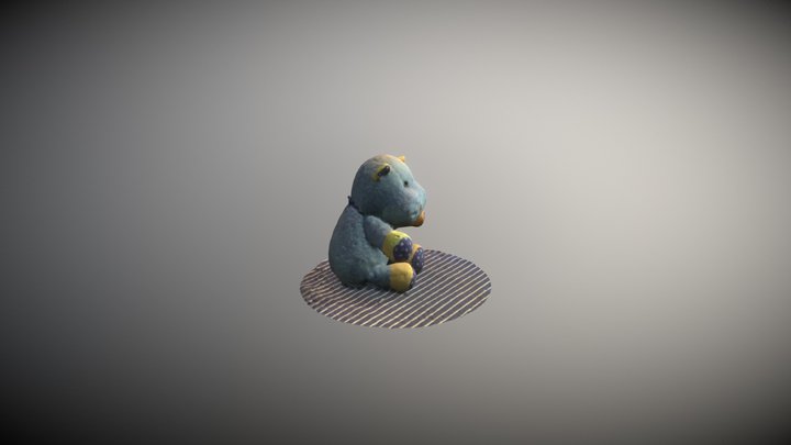 Norbert Nilpferd 3D Model