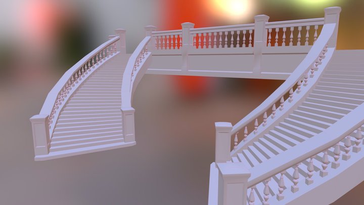 Staircase 3D Model
