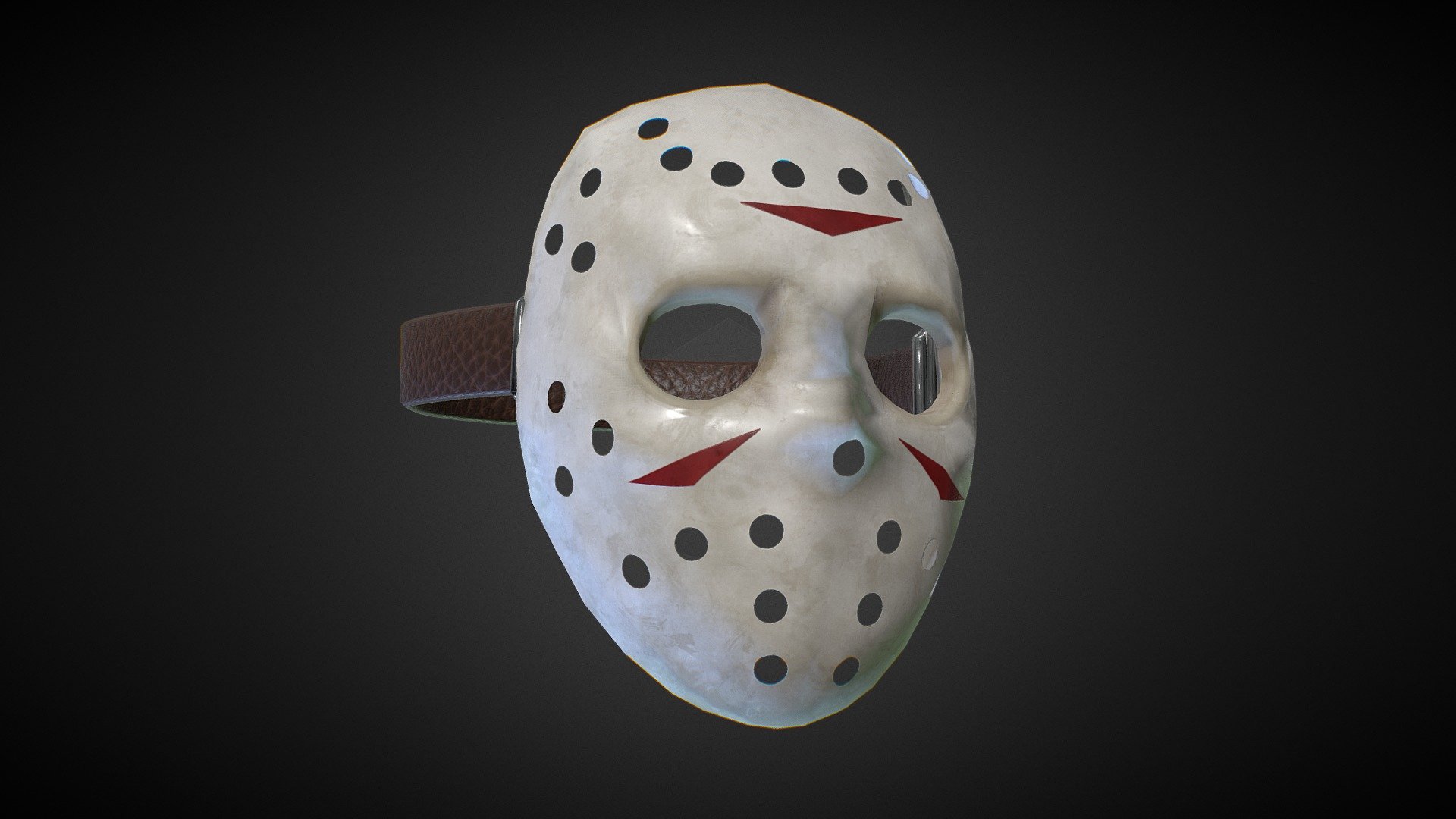 Hockey Mask (Metahuman Ready) - Buy Royalty Free 3D model by Tiko ...