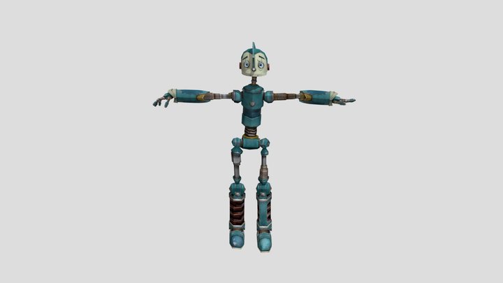Rodney Copperbottom T Pose – Modello 3D gratuito STL