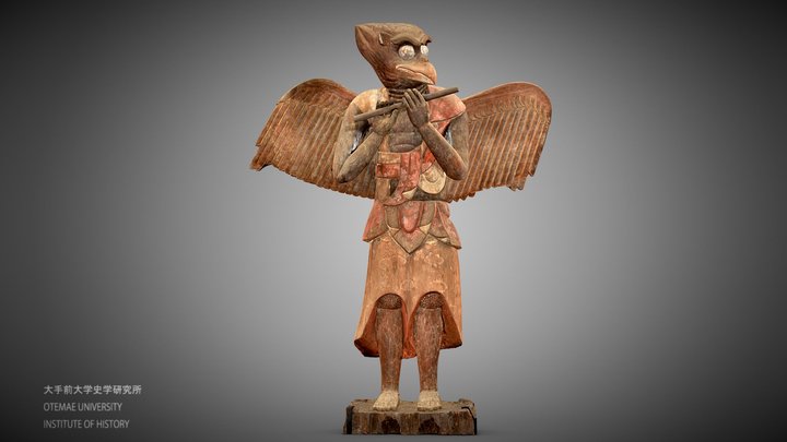 迦楼羅像 Garuda 3D Model
